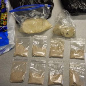 Heroin powder